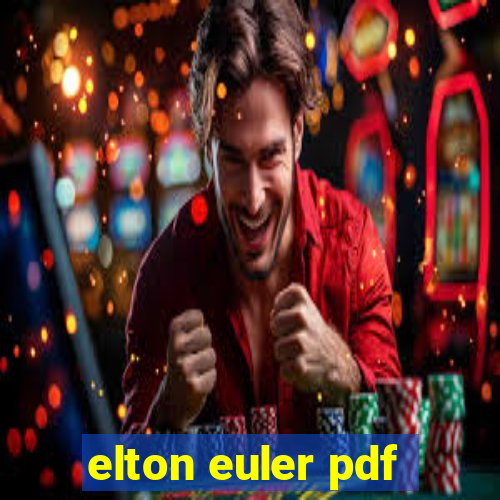 elton euler pdf